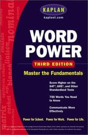 Tapa de Kaplan Word Power, Third Edition