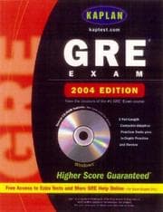 Tapa de Kaplan GRE Exam 2004 with CD-ROM