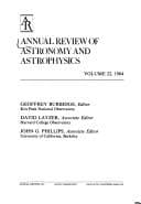Tapa de Annual Review of Astronomy and Astrophysics