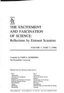 Tapa de The Excitement and Fascination of Science