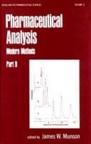 Tapa de Pharmaceutical Analysis