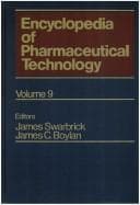 Tapa de Encyclopedia of Pharmaceutical Technology