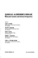 Tapa de Familial Alzheimer's Disease