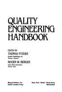 Tapa de Quality engineering handbook