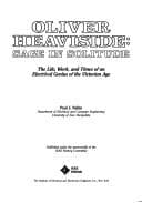 Tapa de Oliver Heaviside: Sage in Solitude