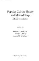 Tapa de Popular culture theory and methodology