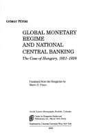 Tapa de Global Monetary Regime and National Central Banking
