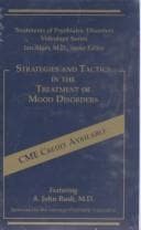 Tapa de Strategies and Tactics in the Treatment of Mood Disorders  [VHS]