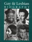 Tapa de Gay & Lesbian Biography