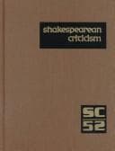 Tapa de Shakespearean criticism