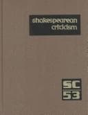 Tapa de Shakespearean criticism