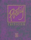 Tapa de Poetry Criticism