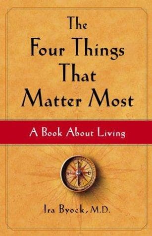 Tapa de The Four Things That Matter Most