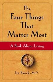 Tapa de The Four Things That Matter Most