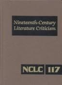Tapa de NCLC 117 Nineteenth Century Literature Criticism