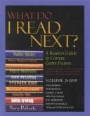 Tapa de What do I read next?, 2001