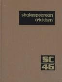 Tapa de SC Volume 46 Shakespearean Criticism