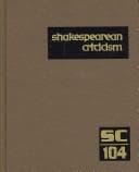 Tapa de Shakespearean Criticism