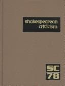 Tapa de Shakespearean criticism