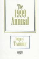 Tapa de The Annual, 1999 Training & Consulting, The 1999 Annuals set (also available in looseleaf)