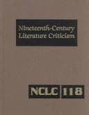 Tapa de Nineteenth-Century Literature Criticism, Vol. 118