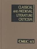 Tapa de Classical and medieval literature criticism