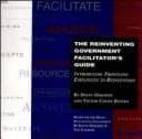 Tapa de Reinventing Government Facilitator's Guide