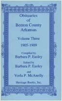 Tapa de Obituaries of Benton County, Arkansas