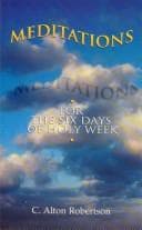 Tapa de Meditations for the Six Days of Holy Week