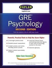 Tapa de Kaplan GRE Psychology