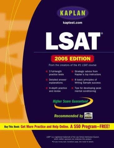 Tapa de Kaplan LSAT 2005