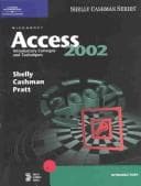 Tapa de Microsoft Access 2002