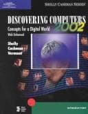 Tapa de Discovering Computers 2002 Concepts for a Digital World, Web Enhanced, Introductory
