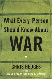 Tapa de What every person should know about war