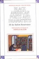 Tapa de Black American poets and dramatists of the Harlem Renaissance