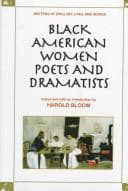 Tapa de Black American women poets and dramatists