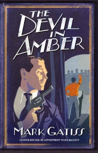 Tapa de The Devil in Amber (Lucifer Box 2)