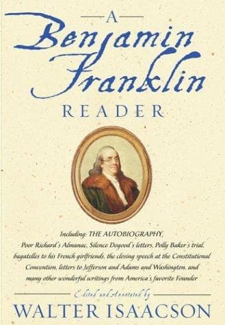 Tapa de A Benjamin Franklin reader
