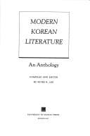 Tapa de Modern Korean Literature