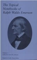 Tapa de The Topical Notebooks of Ralph Waldo Emerson, Vol. 3