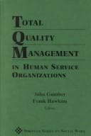 Tapa de Total quality management in human service organizations