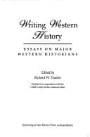 Tapa de Writing Western history