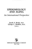 Tapa de Epidemiology and aging