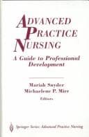 Tapa de Advanced Practice Nursing