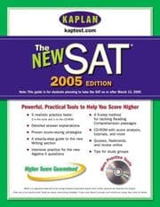 Tapa de Kaplan New SAT 2005 with CD-ROM