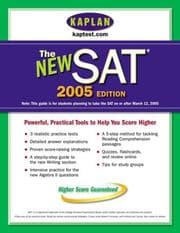 Tapa de Kaplan New SAT 2005