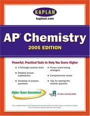 Tapa de AP Chemistry 2005