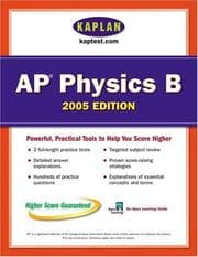 Tapa de AP Physics B 2005