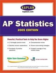 Tapa de AP Statistics 2005