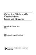 Tapa de Caring for children with chronic illness